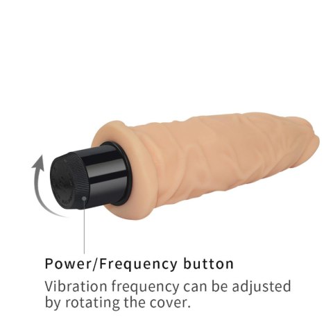 7.5' Xtreme Feel Cyberskin Vibrator Lovetoy