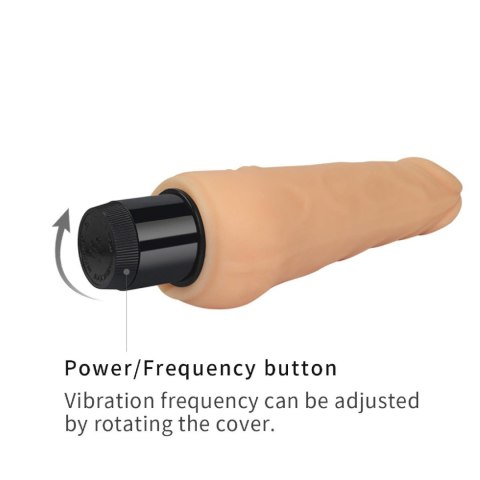 7.5'' Xtreme Feel Cyberskin Vibrator Lovetoy 7.5'' Xtreme Feel Cyberskin Vibrator Lovetoy