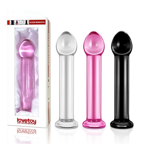 7"" Glass Romance Black Lovetoy 7"" Glass Romance Black Lovetoy