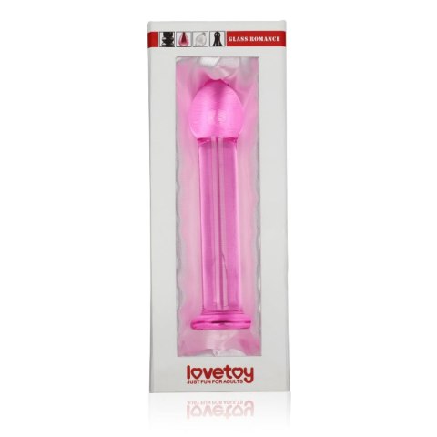 7"" Glass Romance Pink Lovetoy 7"" Glass Romance Pink Lovetoy