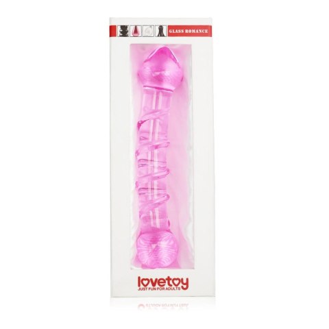7"" Glass Romance Pink Lovetoy 7"" Glass Romance Pink Lovetoy