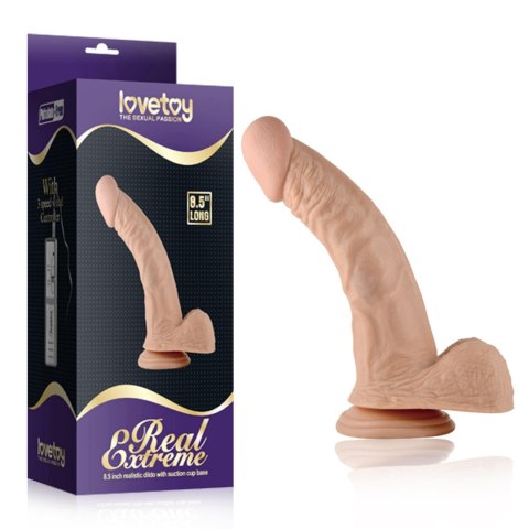 8.5"" Real Extreme Dildo Flesh Lovetoy