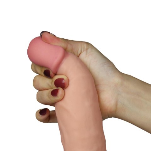 8.5"" The Ultra Soft Dude Vibrating Lovetoy