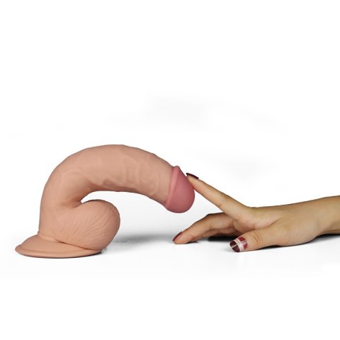 8.5"" The Ultra Soft Dude Vibrating Lovetoy