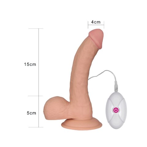8.8"" The Ultra Soft Dude Vibrating Lovetoy