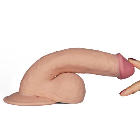 8.8"" The Ultra Soft Dude Vibrating Lovetoy