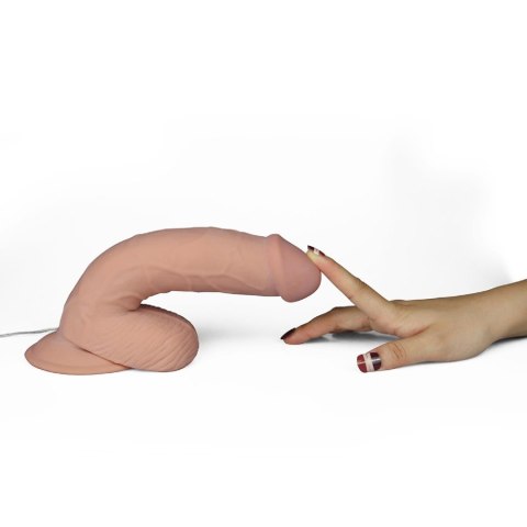 8.8"" The Ultra Soft Dude Vibrating Lovetoy