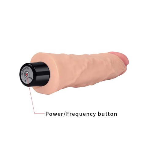 8"" REAL SOFTEE Vibrating Dildo Lovetoy