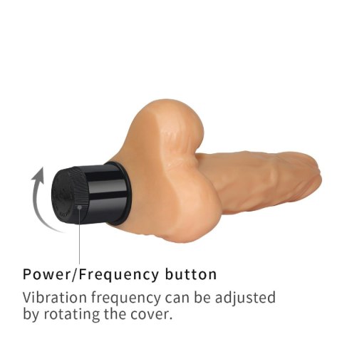 8'' Xtreme Feel Cyberskin Vibrator Lovetoy 8'' Xtreme Feel Cyberskin Vibrator Lovetoy