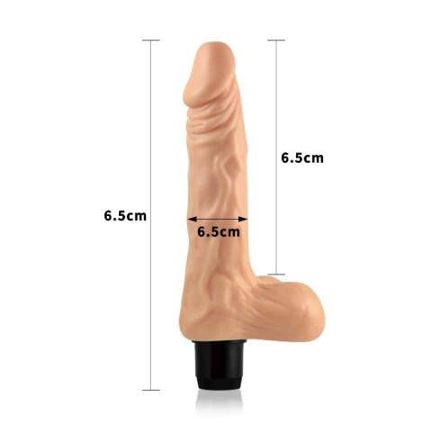 8'' Xtreme Feel Cyberskin Vibrator Lovetoy 8'' Xtreme Feel Cyberskin Vibrator Lovetoy