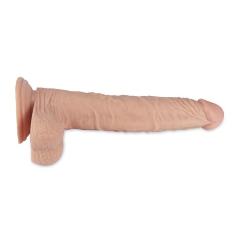9.5'' Real Extreme Vibrating Dildo Flesh Lovetoy