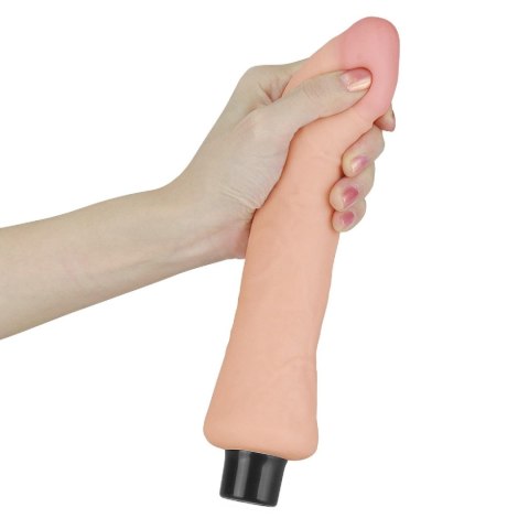 9"" REAL SOFTEE Vibrating Dildo Lovetoy