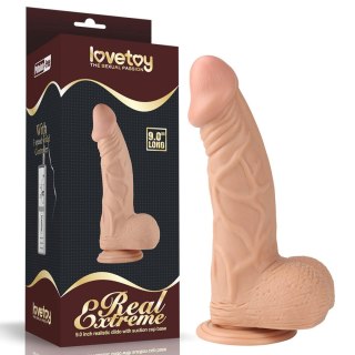 9"" Real Extreme Dildo Flesh Lovetoy