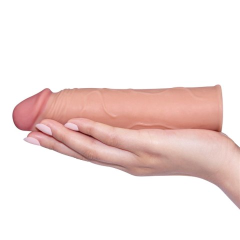 Add 1"" Pleasure X Tender Penis Sleeve Flesh Lovetoy Add 1"" Pleasure X Tender Penis Sleeve Flesh Lovetoy
