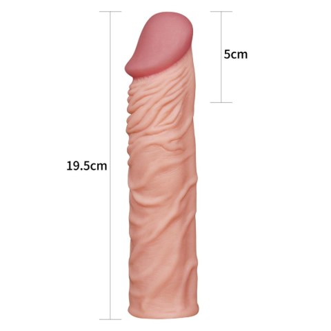 Add 2"" Pleasure X Tender Penis Sleeve Flesh Lovetoy Add 2"" Pleasure X Tender Penis Sleeve Flesh Lovetoy