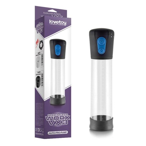 Maximizer Worx VX3 Auto Pro Pump Lovetoy Maximizer Worx VX3 Auto Pro Pump Lovetoy