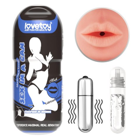 Sex In A Can Mouth Lotus Tunnel - Vibrating Lovetoy Sex In A Can Mouth Lotus Tunnel - Vibrating Lovetoy