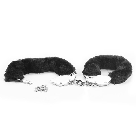 Fetish Pleasure Fluffy Handcuffs Black Lovetoy Fetish Pleasure Fluffy Handcuffs Black Lovetoy