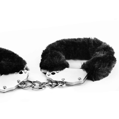 Fetish Pleasure Fluffy Handcuffs Black Lovetoy Fetish Pleasure Fluffy Handcuffs Black Lovetoy