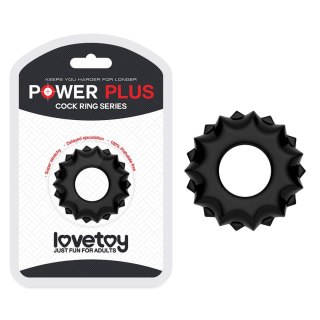 POWER PLUS Cockring Black Lovetoy