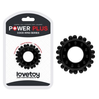 POWER PLUS Cockring Black Lovetoy