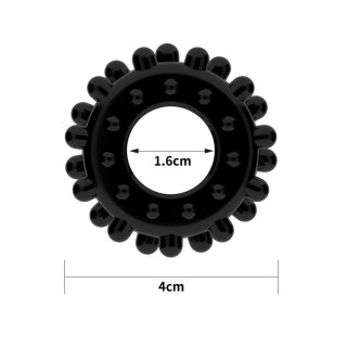 POWER PLUS Cockring Black Lovetoy