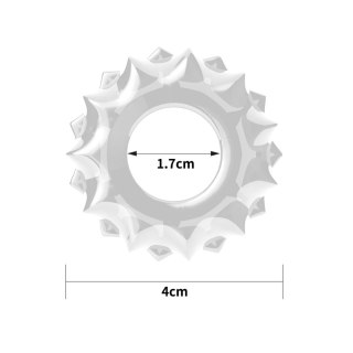 POWER PLUS Cockring Clear Lovetoy