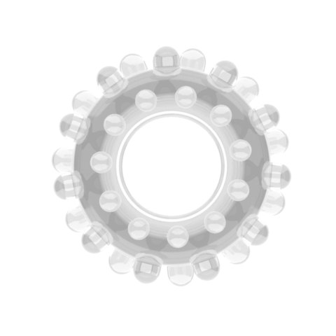 POWER PLUS Cockring Clear Lovetoy