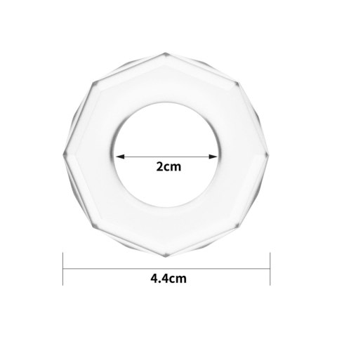POWER PLUS Cockring Clear Lovetoy POWER PLUS Cockring Clear Lovetoy