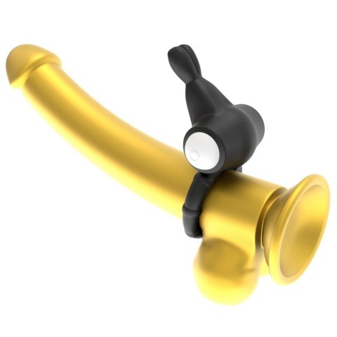 Power Clit Silicone Cockring Black Lovetoy Power Clit Silicone Cockring Black Lovetoy