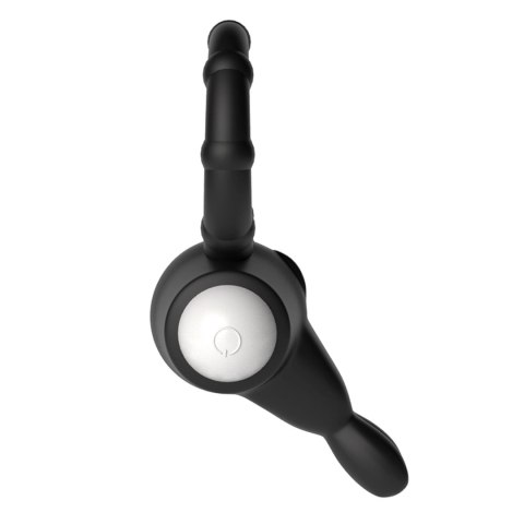 Power Clit Silicone Cockring Black Lovetoy Power Clit Silicone Cockring Black Lovetoy