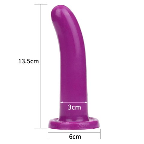 Silicone Holy Dong Medium Purple Lovetoy