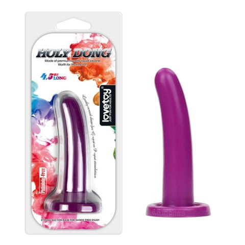 Silicone Holy Dong Small Purple Lovetoy