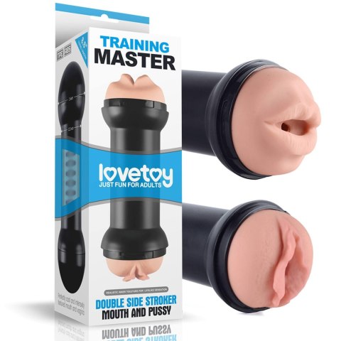 Training Master Double Side Stroker Mouth and Pussy Lovetoy