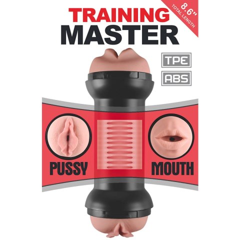 Training Master Double Side Stroker Mouth and Pussy Lovetoy