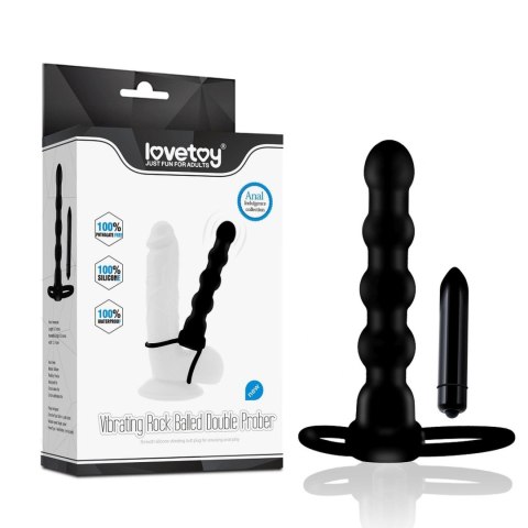 Vibrating Rock Balled Double Prober Lovetoy