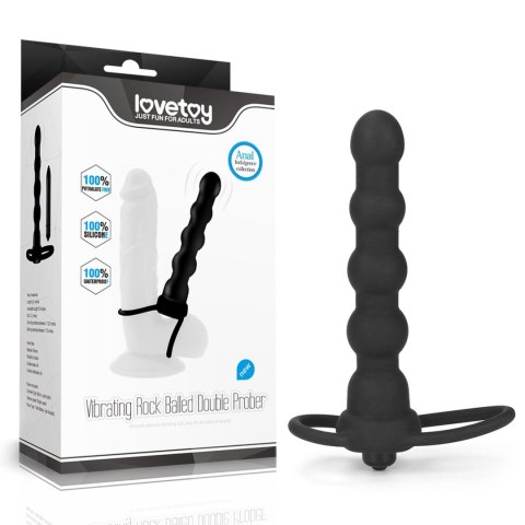 Vibrating Rock Balled Double Prober Lovetoy