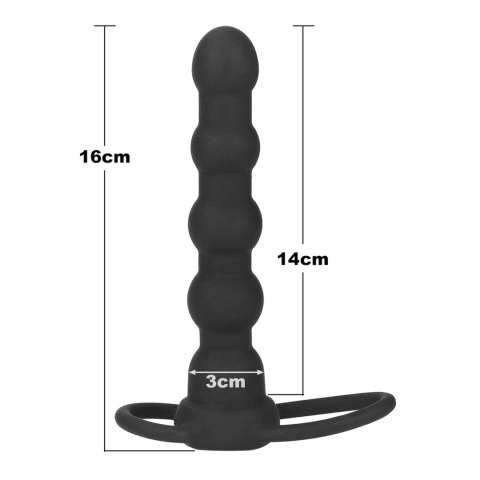 Vibrating Rock Balled Double Prober Lovetoy