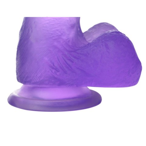 6"" Jelly Studs Crystal Dildo Small Purple Lovetoy