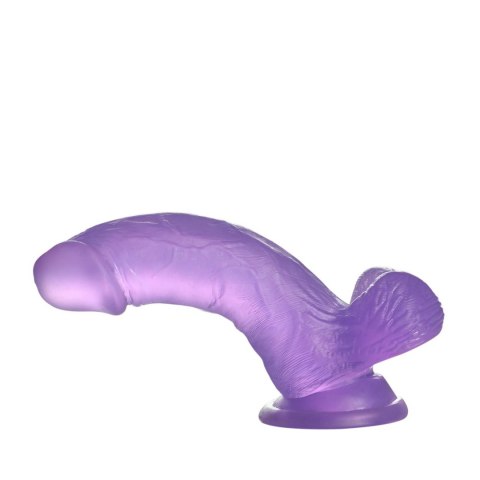 6"" Jelly Studs Crystal Dildo Small Purple Lovetoy