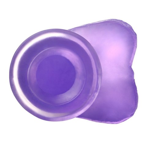 6"" Jelly Studs Crystal Dildo Small Purple Lovetoy