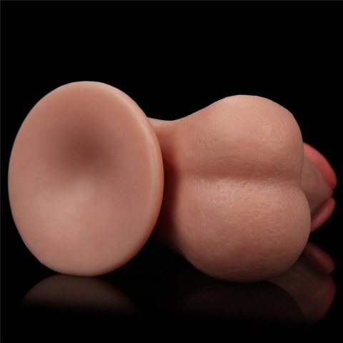 7.8'' Sliding Skin Dual Layer Dong - Whole Testicle Lovetoy