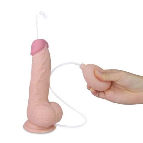 8"" Soft Ejaculation Cock With Ball Lovetoy 8"" Soft Ejaculation Cock With Ball Lovetoy