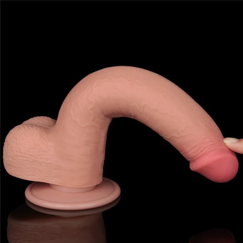 9'' Sliding Skin Dual Layer Dong Flesh Lovetoy
