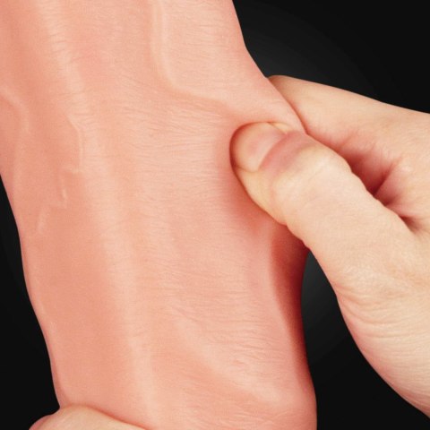 12"" Dual Layered Platinum Silicone Cock Lovetoy