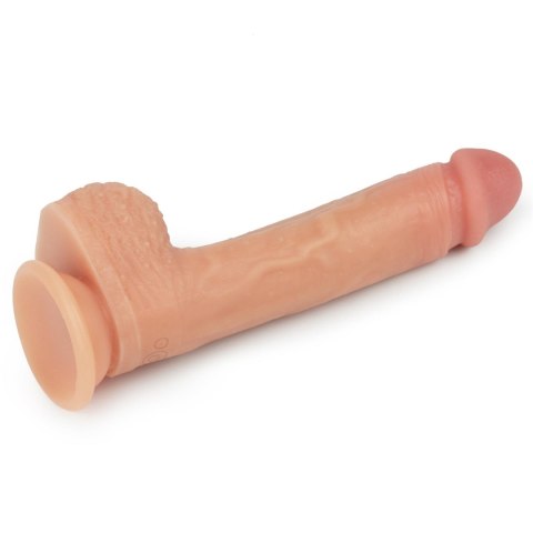 8.5"" Dual layered Silicone Rotating Nature Cock Liam Lovetoy