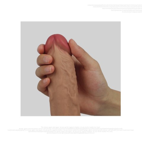 8'' Dual layered Platinum Silicone Cock Lovetoy