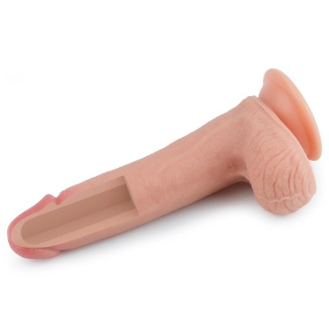 8'' Dual layered Platinum Silicone Cock Lovetoy