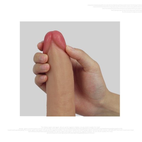 8'' Dual layered Platinum Silicone Cock Lovetoy
