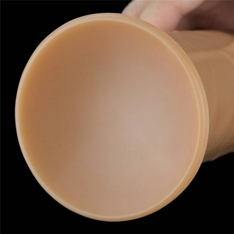 9.0'' Dual Layered Platinum Silicone Rotator Lovetoy